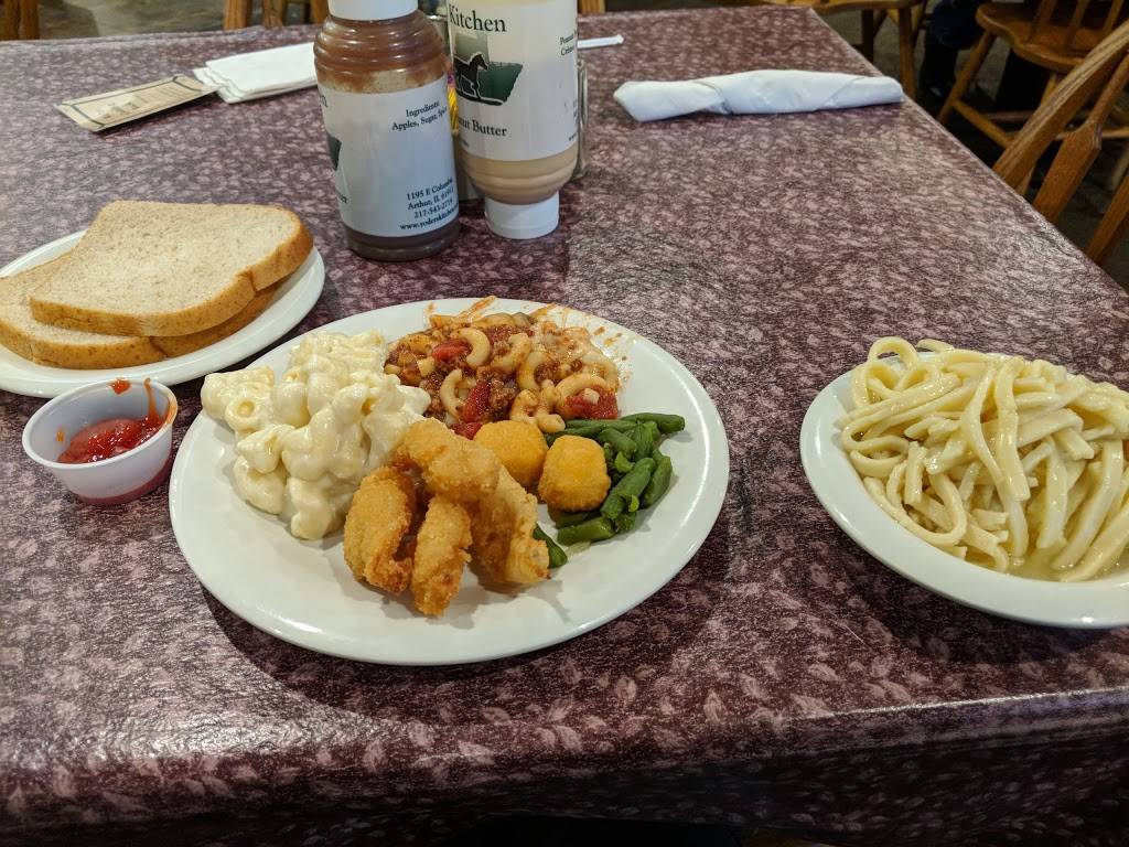 Yoders Kitchen | restaurant | 1195 E Columbia St, Arthur, IL 61911, USA | 2175432714 OR +1 217-543-2714
