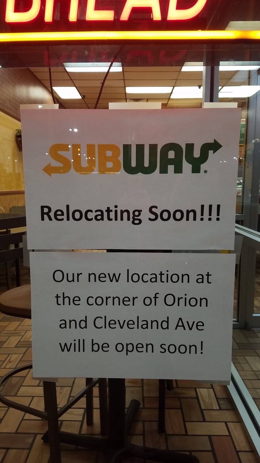 Subway | restaurant | 7783 Cleveland Ave NW, North Canton, OH 44720, USA | 3304940902 OR +1 330-494-0902