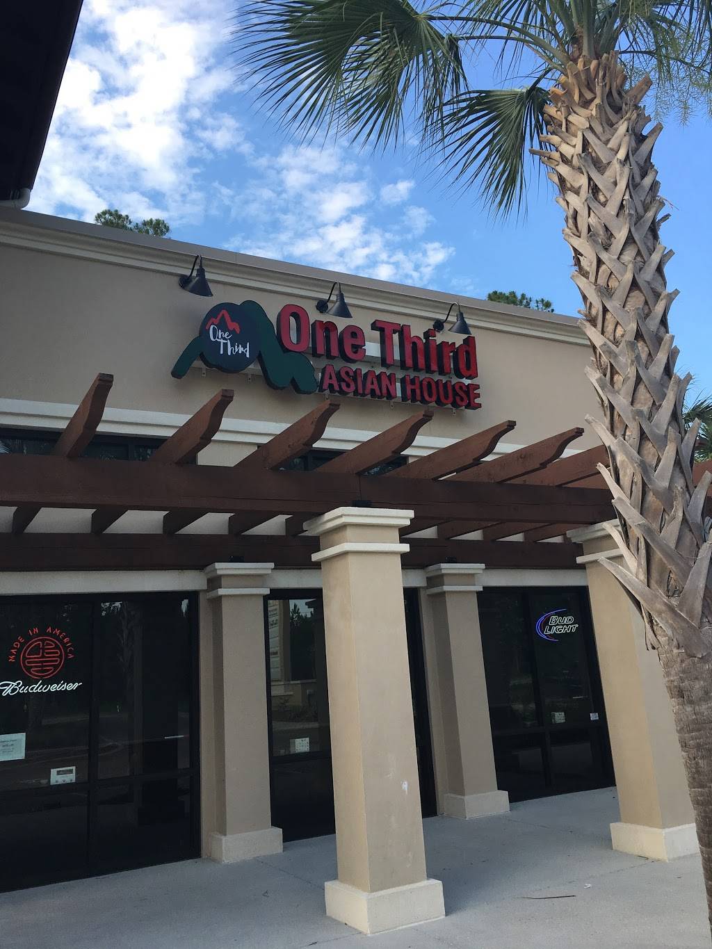 One Third Asian House | restaurant | 164 Everest Ln #5, St Johns, FL 32259, USA | 9042173809 OR +1 904-217-3809