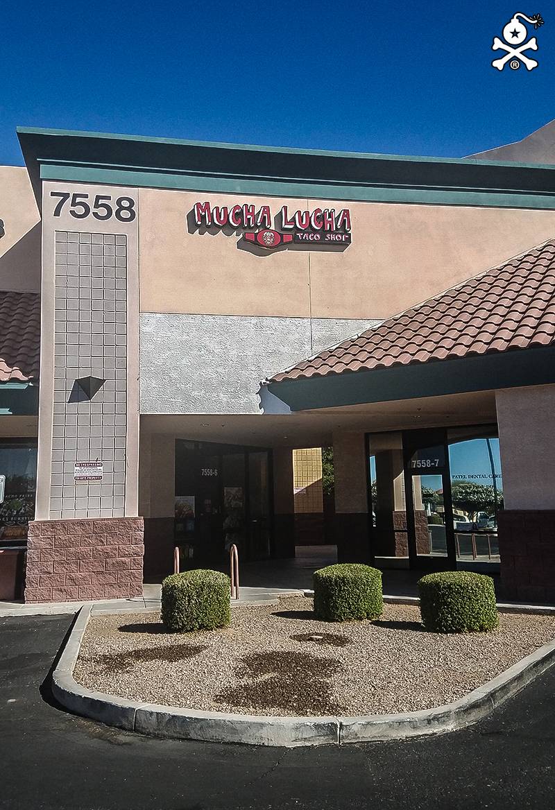 Mucha Lucha Taco Shop | restaurant | 7558 W Thunderbird Rd, Peoria, AZ 85381, USA | 6237768226 OR +1 623-776-8226