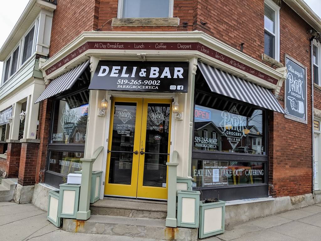 Park Grocery Deli & Bar | restaurant | 294 Woolwich St, Guelph, ON N1H 3W3, Canada | 5192659002 OR +1 519-265-9002