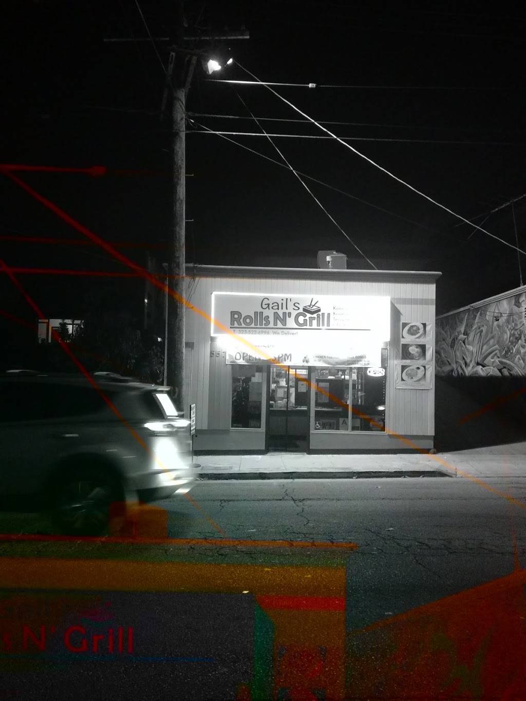 Gail’s Rolls N’ Grill | restaurant | 557 N Hoover St, Los Angeles, CA 90004, USA | 3235226996 OR +1 323-522-6996