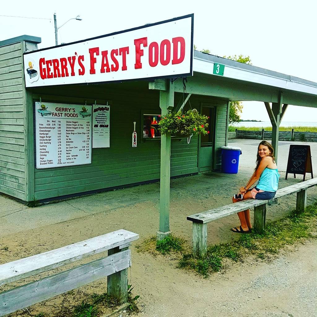 Gerrys Fast Food | restaurant | 1 Beach St, Southampton, ON N0H 2L0, Canada | 5197975665 OR +1 519-797-5665
