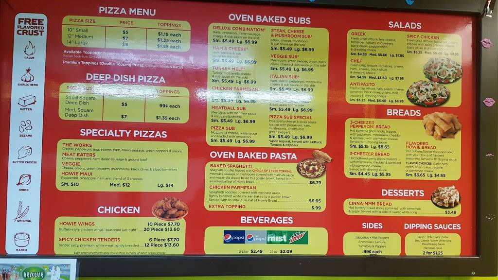 Hungry Howies Pizza | meal delivery | 1642 Providence Blvd, Deltona, FL 32725, USA | 3865749299 OR +1 386-574-9299