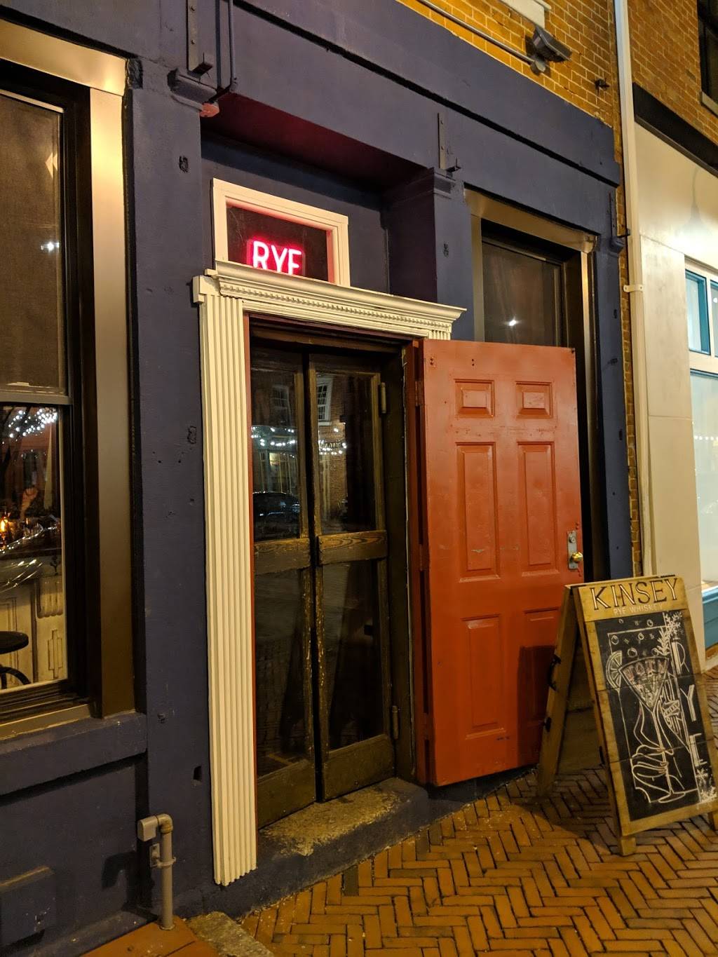 Rye | restaurant | 1629 Thames St, Baltimore, MD 21231, USA | 4434383455 OR +1 443-438-3455