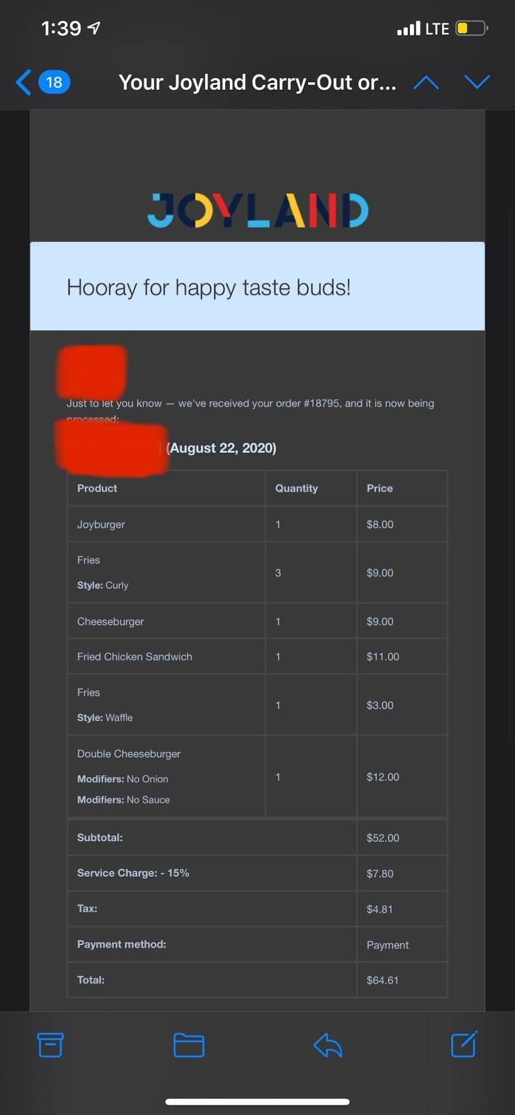 Joyland Restaurant | restaurant | 901 Woodland St, Nashville, TN 37206, USA | 6159224934 OR +1 615-922-4934