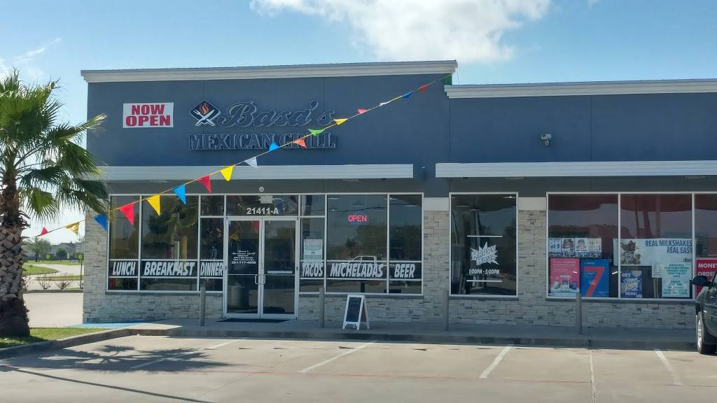 Basas Mexican grill | restaurant | 21411 Clay Rd a, Katy, TX 77449, USA | 2817174658 OR +1 281-717-4658