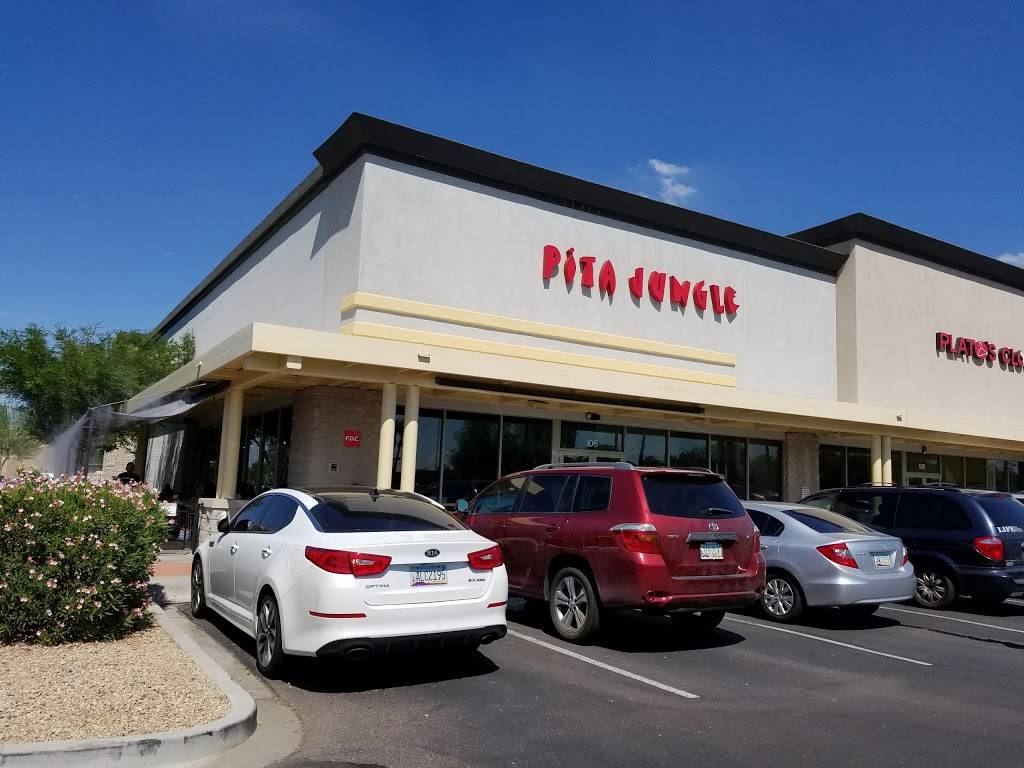 Pita Jungle - Arrowhead | restaurant | 7530 W Bell Rd #106, Glendale, AZ 85308, USA | 6234862615 OR +1 623-486-2615