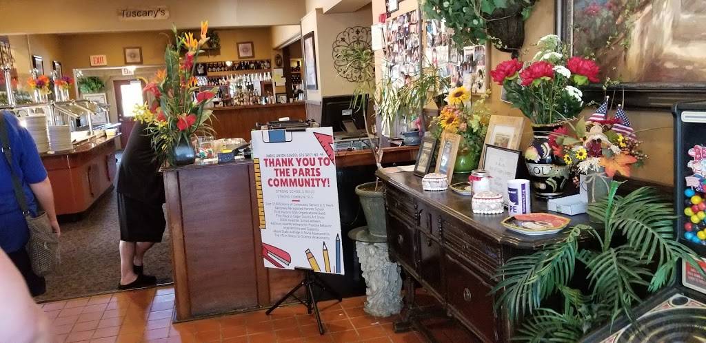 Tuscany Steak & Pasta House | restaurant | 1218 N Main St, Paris, IL 61944, USA | 2174661610 OR +1 217-466-1610