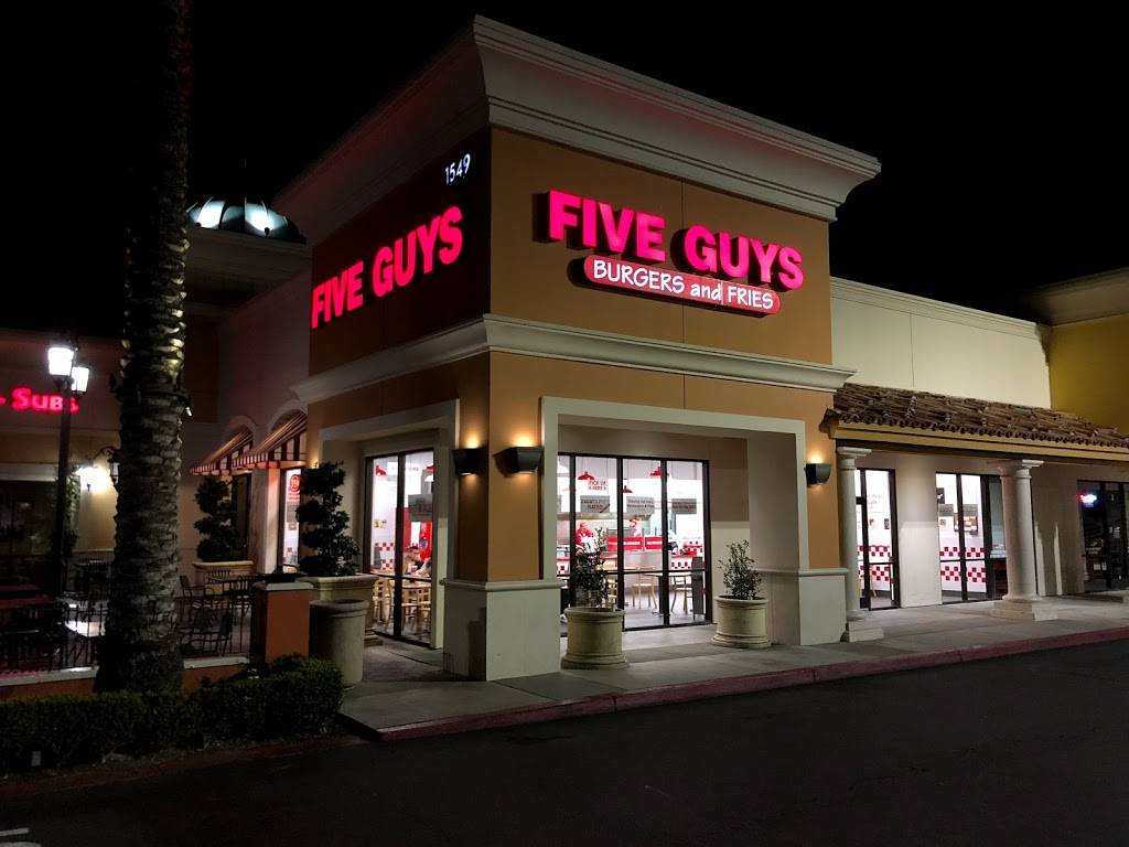 Five Guys | meal takeaway | 1549 E Katella Ave, Orange, CA 92867, USA | 7145325544 OR +1 714-532-5544