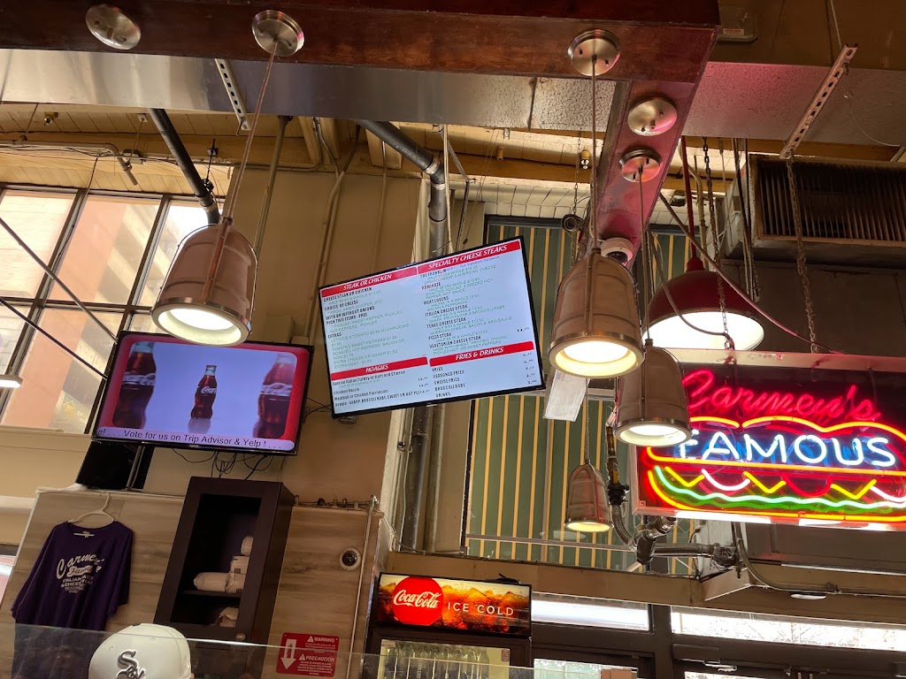 Carmens Famous Cheesesteaks | restaurant | 51 N 12th St, Philadelphia, PA 19107, USA | 2155927799 OR +1 215-592-7799