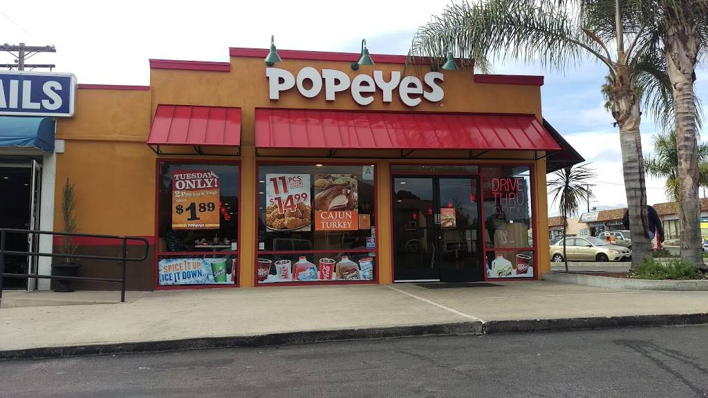 Popeyes Louisiana Kitchen | restaurant | 511 Vandegrift Blvd, Oceanside, CA 92057, USA | 7607579150 OR +1 760-757-9150