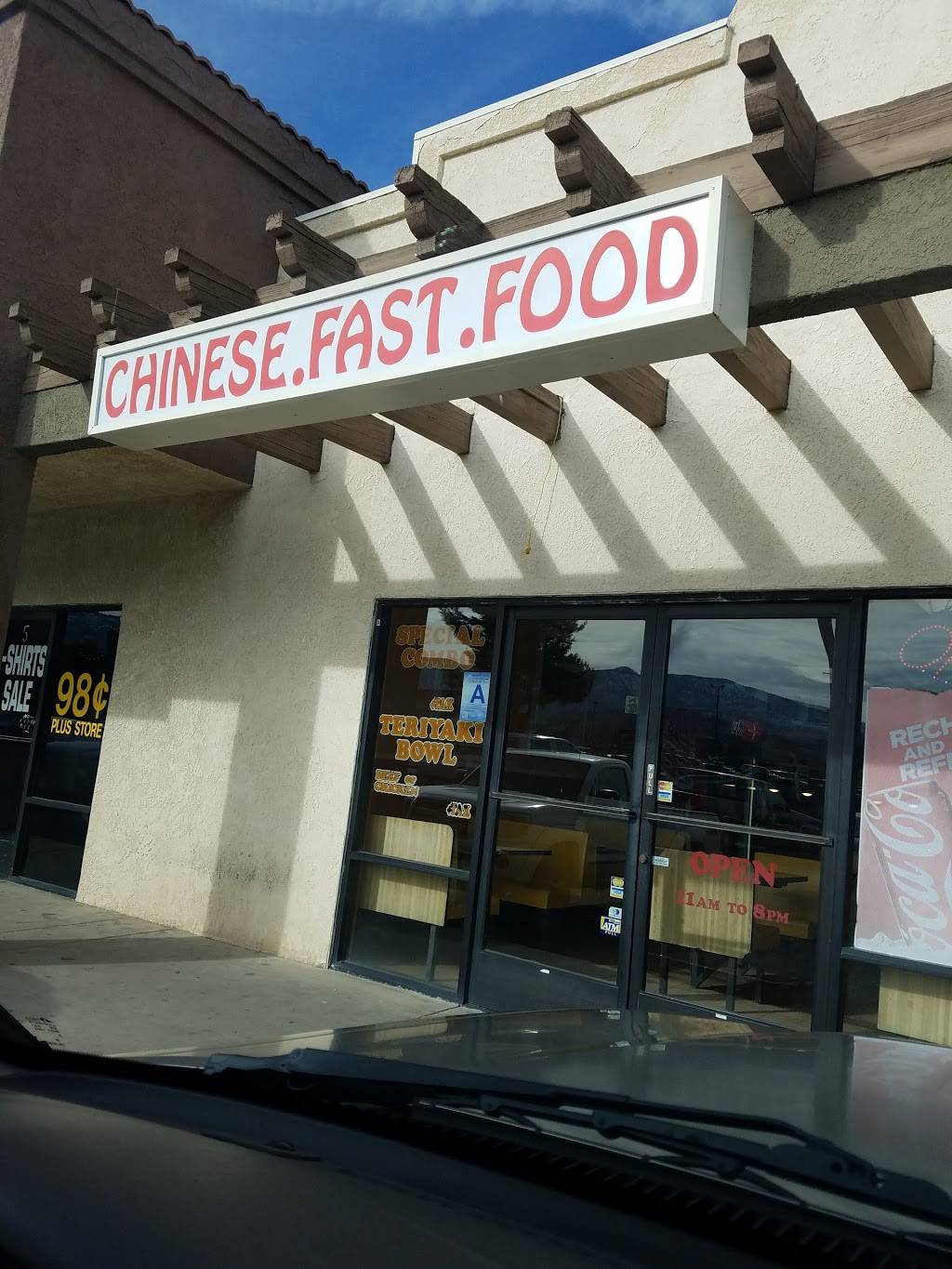 Chinese.Fast.Food | restaurant | 4070, 4050 Phelan Rd, Phelan, CA 92371, USA | 7608681969 OR +1 760-868-1969