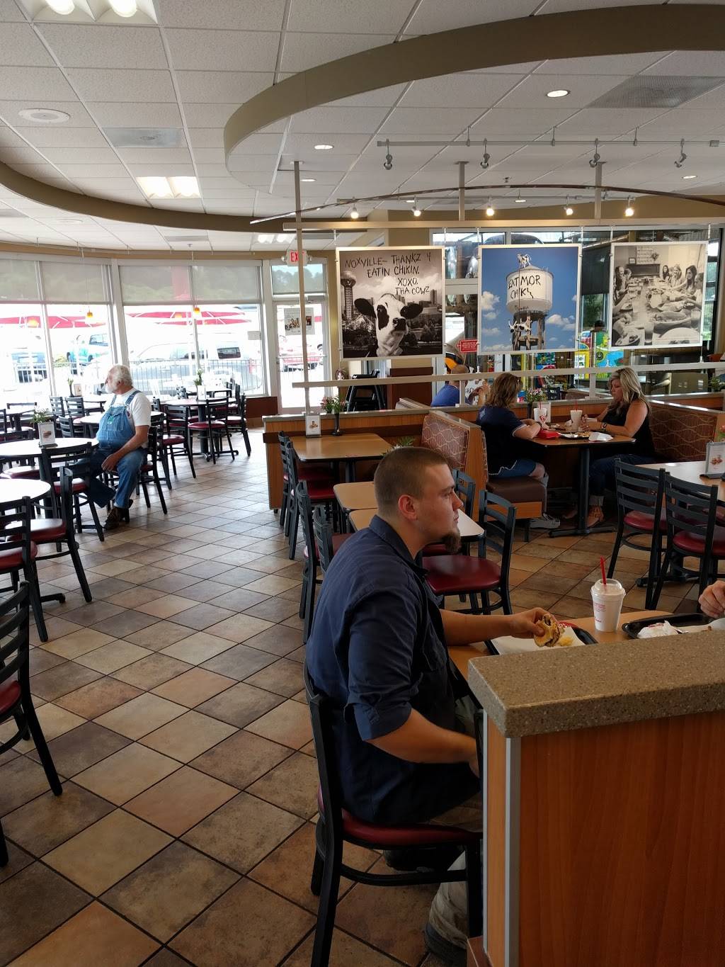 Chick-fil-A | restaurant | 7565 Mountain Grove Dr, Knoxville, TN 37920, USA | 8655730023 OR +1 865-573-0023
