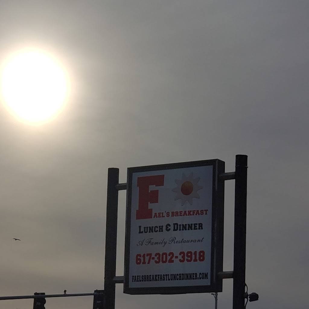 Faels breakfast/lunch/dinner | restaurant | 656 Washington St, Quincy, MA 02169, USA | 6173023918 OR +1 617-302-3918
