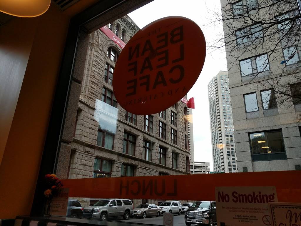 Bean & Leaf Cafe | cafe | 20 Custom House St, Boston, MA 02109, USA | 6172614727 OR +1 617-261-4727
