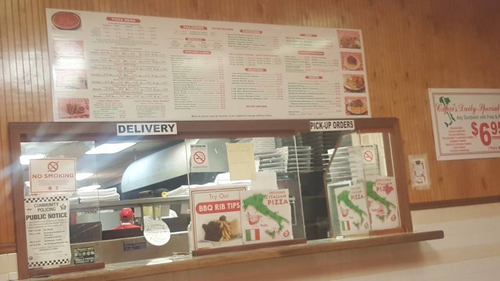 Capris Pizza | meal takeaway | 8820 S Commercial Ave, Chicago, IL 60617, USA | 7737687242 OR +1 773-768-7242