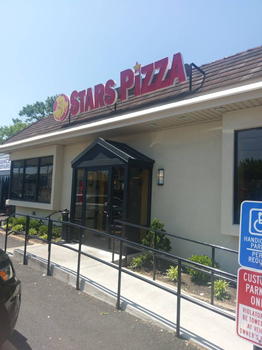 Three Stars Pizza | restaurant | 105 N Union St, Wilmington, DE 19805, USA | 3029941717 OR +1 302-994-1717