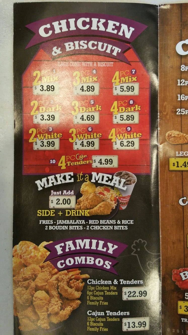 Krispy Krunchy Chicken | meal takeaway | 1058 Kiutuestia Creek Rd, Blairsville, GA 30512, USA | 7067811058 OR +1 706-781-1058