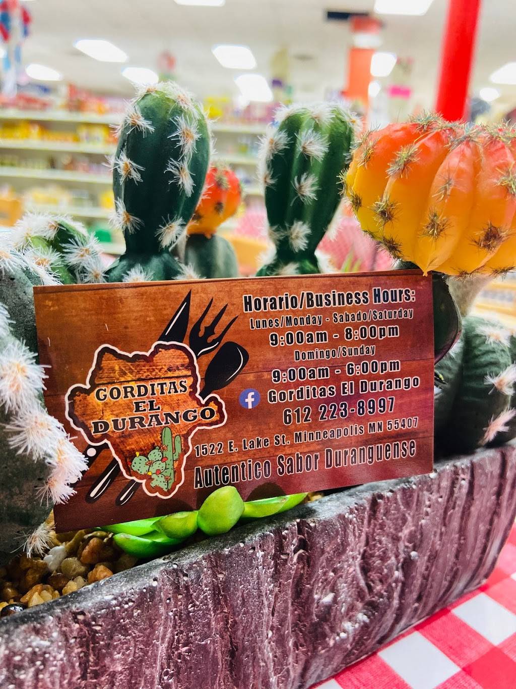 Gorditas El Durango | restaurant | 1522 E Lake St, Minneapolis, MN 55407, USA | 6122238997 OR +1 612-223-8997