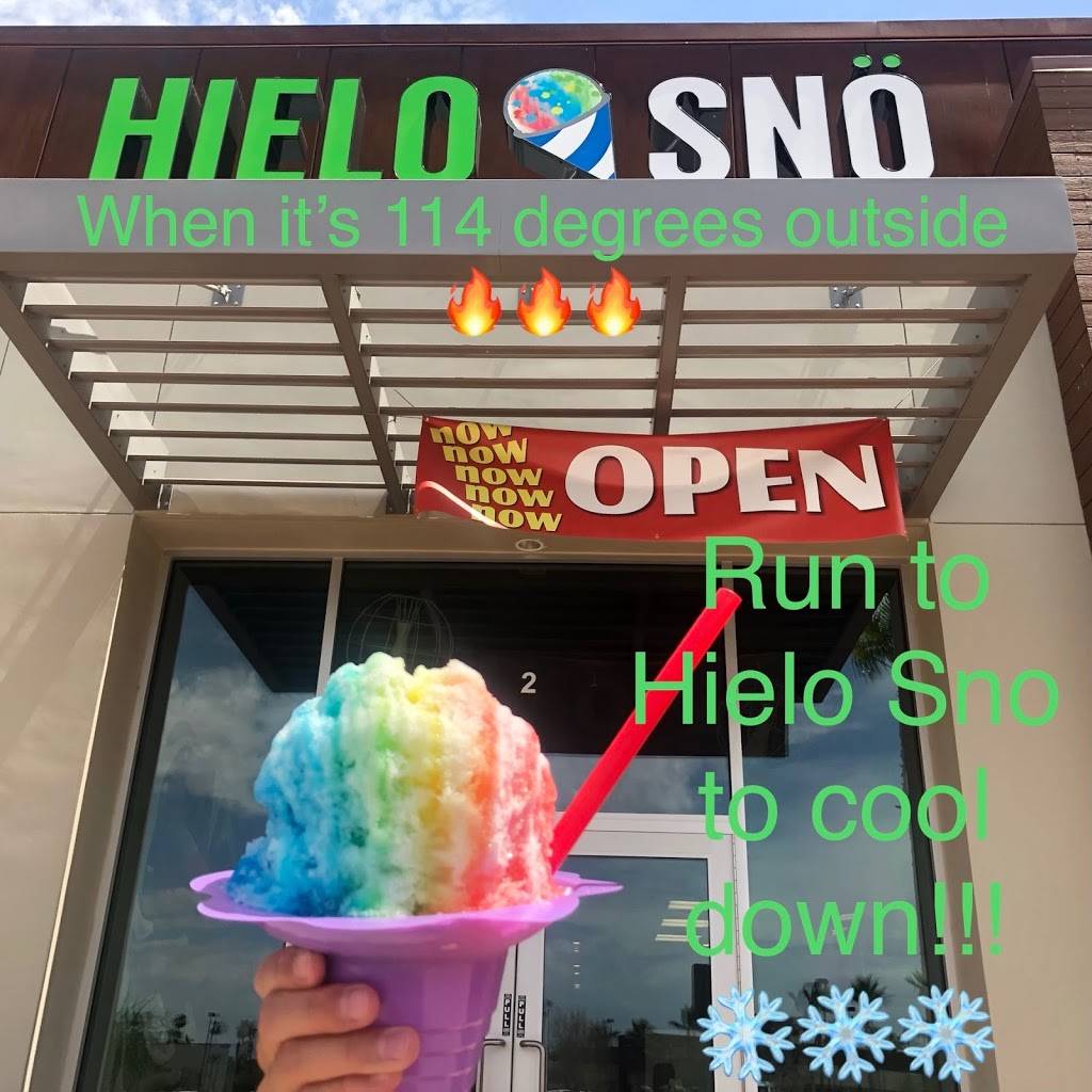 Hielo Sno | restaurant | 42452 Bob Hope Dr, Rancho Mirage, CA 92270, USA | 9098001453 OR +1 909-800-1453