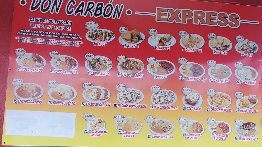Taqueria Don carbón express #2 | restaurant | 106madison at, Madison, TN 37115, USA | 6152685304 OR +1 615-268-5304