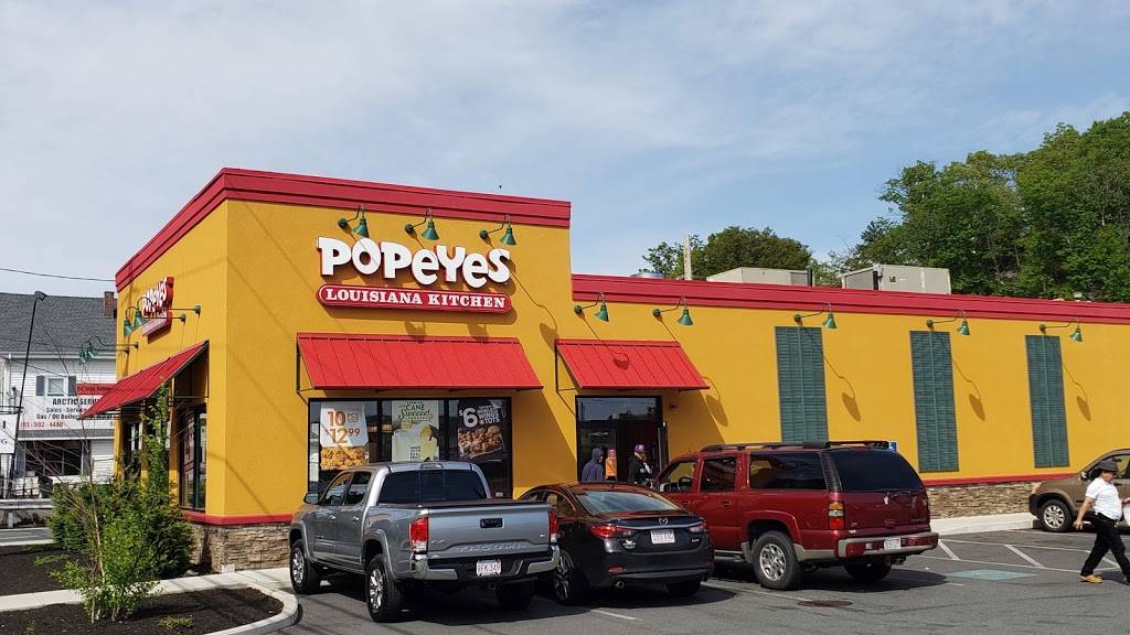 Popeyes Louisiana Kitchen | restaurant | 180 Boston St, Lynn, MA 01904, USA | 7812156936 OR +1 781-215-6936