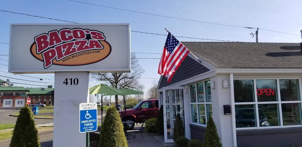 Bacos Pizza | restaurant | 410 Enfield St, Enfield, CT 06082, USA | 8607418085 OR +1 860-741-8085