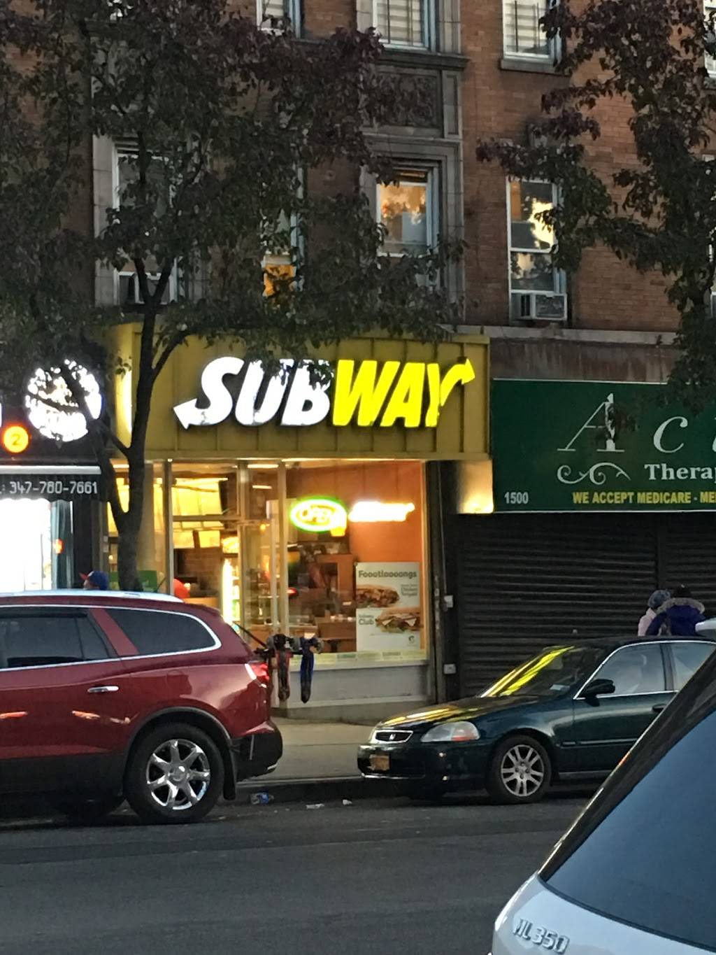 Subway Restaurants | restaurant | 1502 St Nicholas Ave, Store #2, New York, NY 10033, USA | 6465777219 OR +1 646-577-7219
