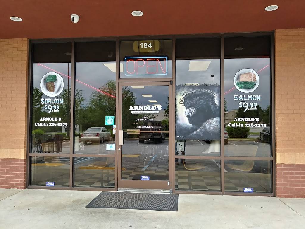 Arnolds Famous Homemade Hamburgers | restaurant | 184 Civic Center Blvd, Anderson, SC 29625, USA | 8642262173 OR +1 864-226-2173