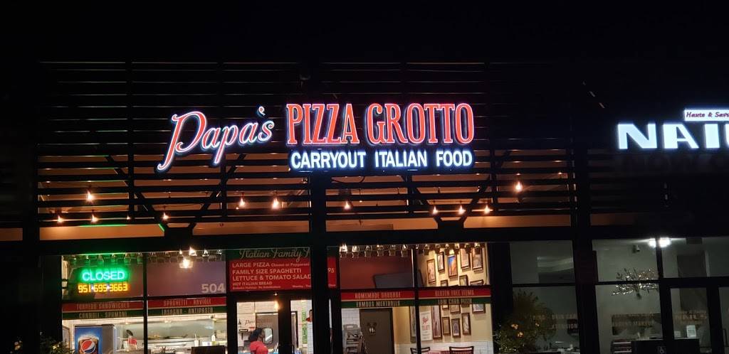 Papas Pizza Grotto | restaurant | 45440 Pechanga Pkwy #504, Temecula, CA 92592, USA | 9516953663 OR +1 951-695-3663