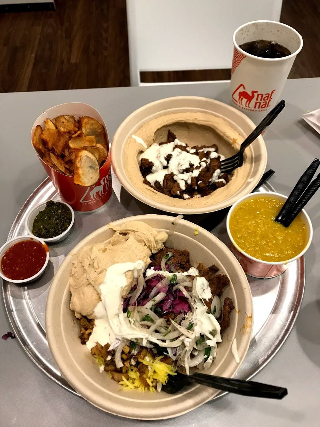 Naf Naf Grill | restaurant | 1715 E Golf Rd, Schaumburg, IL 60173, USA | 8477921224 OR +1 847-792-1224