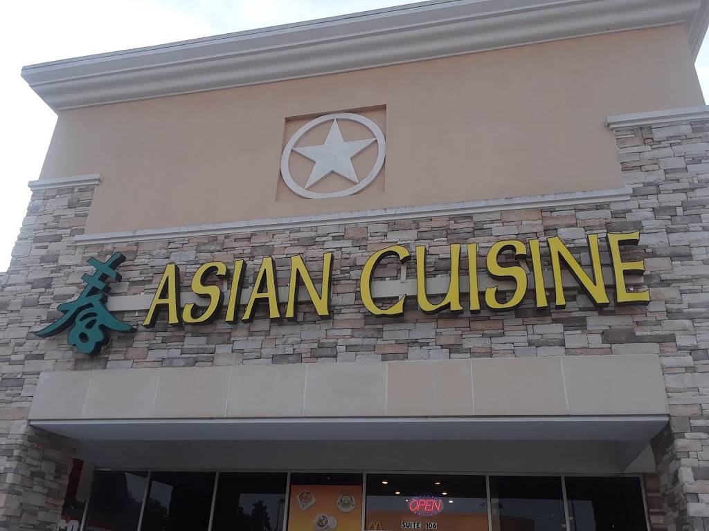 Spring Asian Cuisine | restaurant | 2907 Rayford Rd #106, Spring, TX 77386, United States | 2812987798 OR +1 281-298-7798