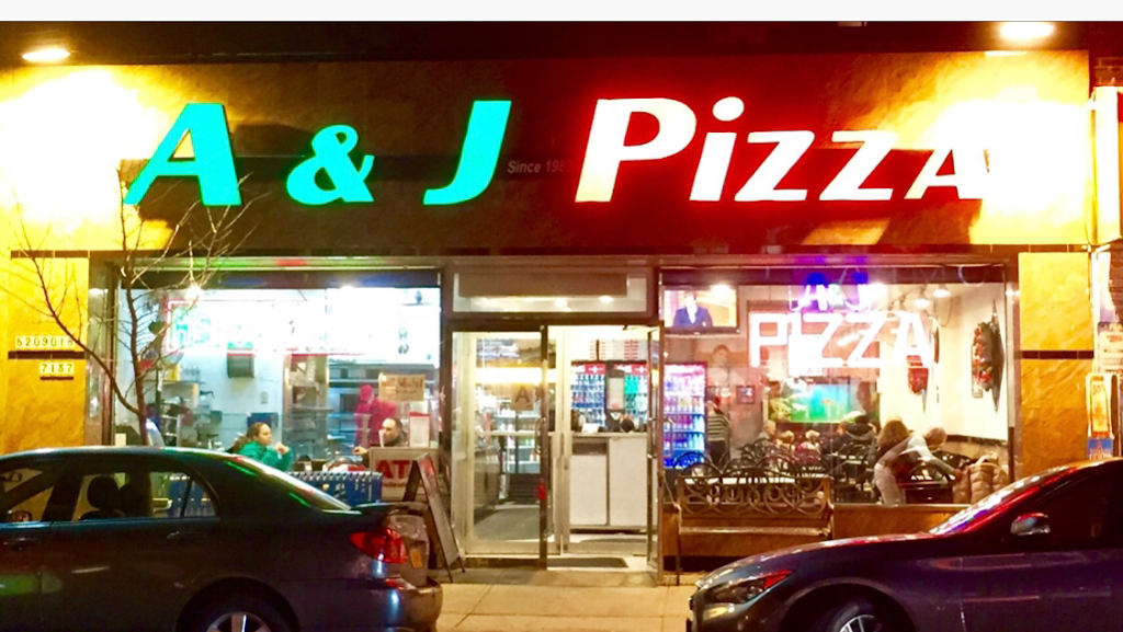 A&j pizza | restaurant | 89-30 Queens Blvd, Elmhurst, NY 11373, USA | 7185209018 OR +1 718-520-9018