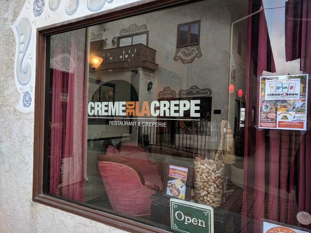 Creme De La Crepe | restaurant | 7561 Center Ave #37, Huntington Beach, CA 92647, USA | 6574009096 OR +1 657-400-9096
