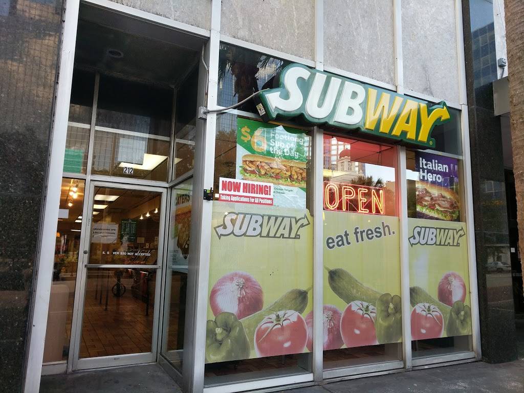 Subway Restaurants | restaurant | 212 E Madison St, Tampa, FL 33602, USA | 8132234448 OR +1 813-223-4448