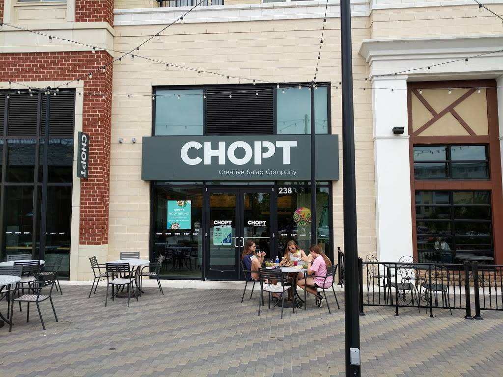 Chopt Creative Salad Co. | restaurant | 238 Crown Park Ave, Gaithersburg, MD 20878, USA | 2402524322 OR +1 240-252-4322