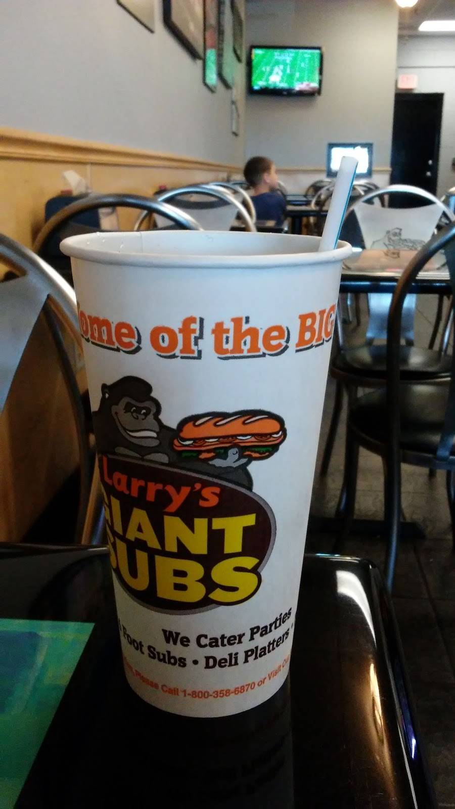 Larrys Giant Subs | restaurant | 7800 Rivers Ave Suite 1070, North Charleston, SC 29406, USA | 8435534005 OR +1 843-553-4005