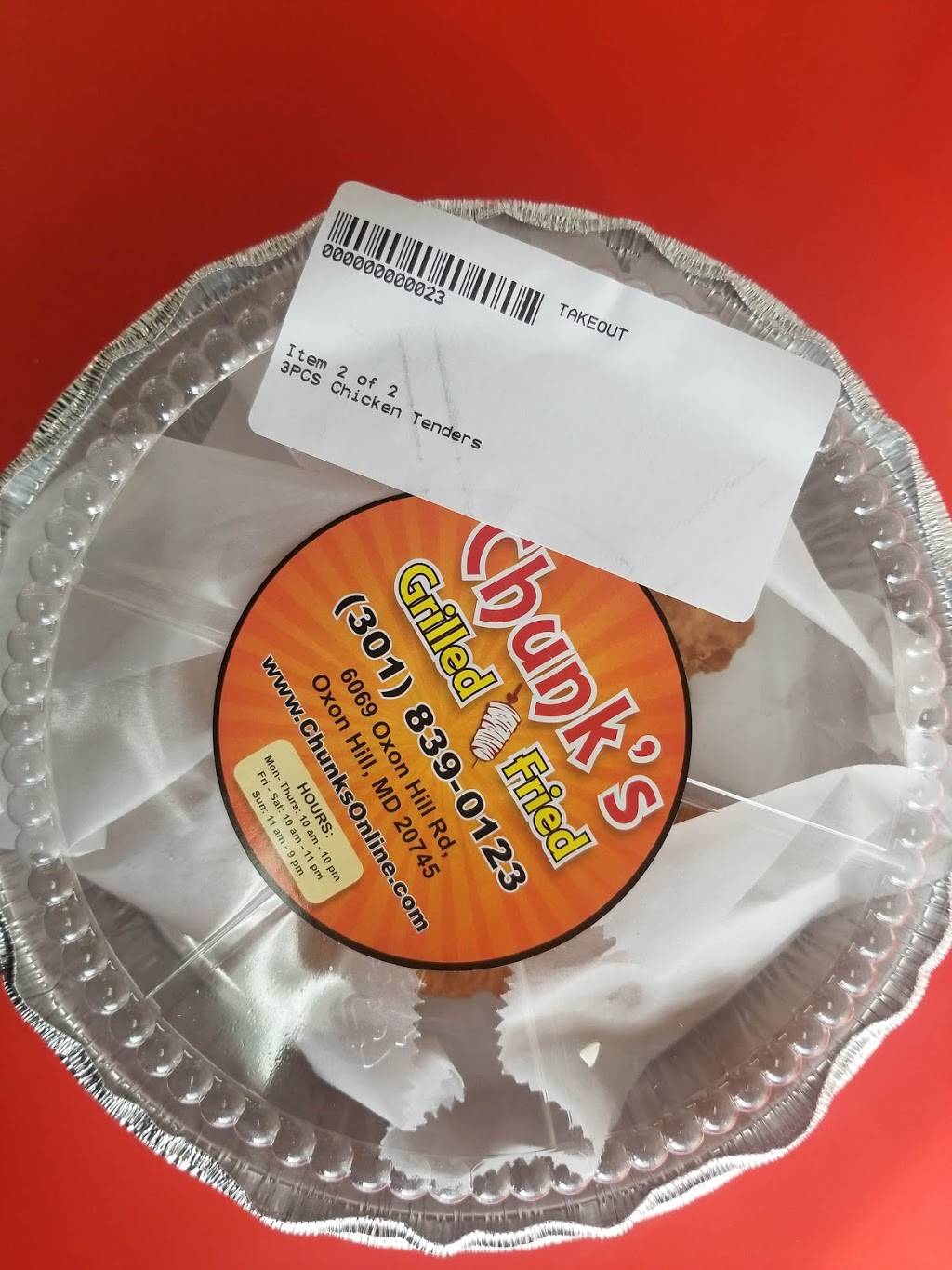 Chunks Grilled & Fried | meal takeaway | 6069 Oxon Hill Rd, Oxon Hill, MD 20745, USA | 3018390123 OR +1 301-839-0123