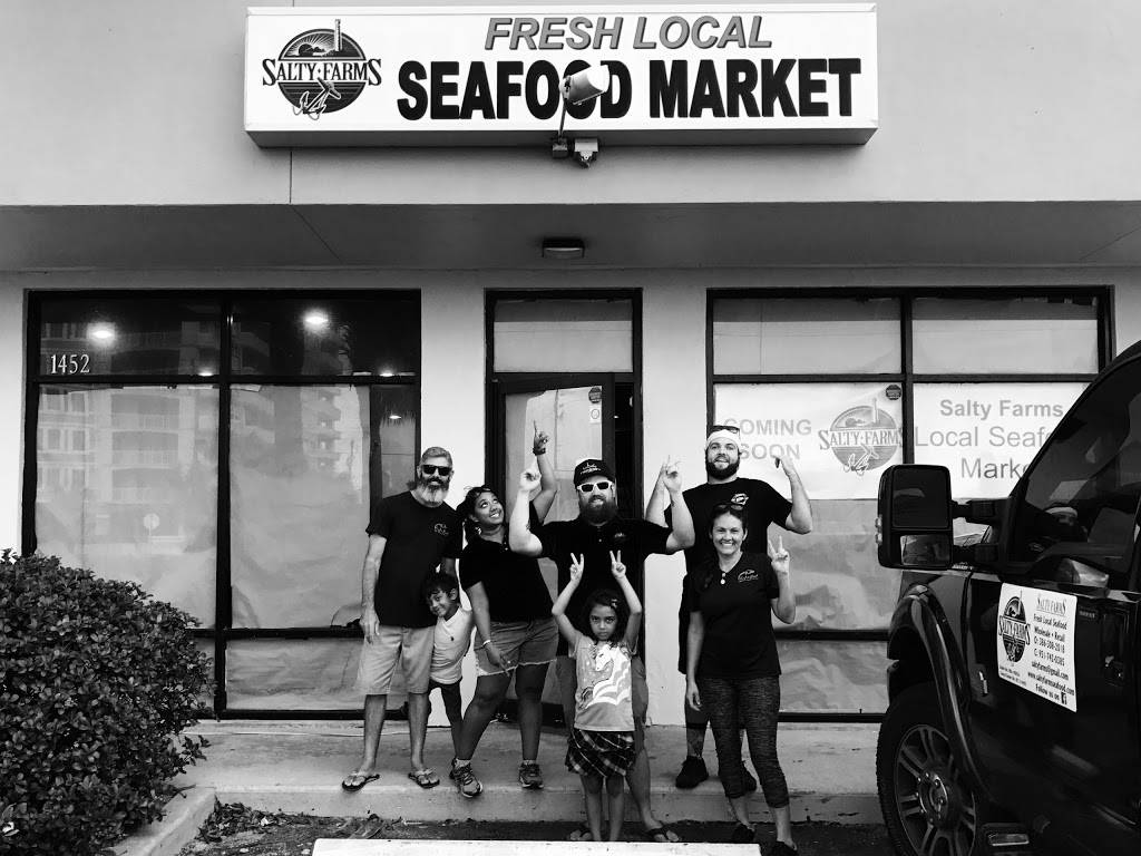 Salty Farms Seafood Market & Restaurant | restaurant | 1452 Ocean Shore Blvd, Ormond Beach, FL 32176, USA | 3862655659 OR +1 386-265-5659