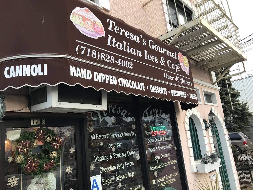 Teresas Gourmet Italian Ices | restaurant | 1298 Crosby Ave, Bronx, NY 10461, USA | 7188284002 OR +1 718-828-4002