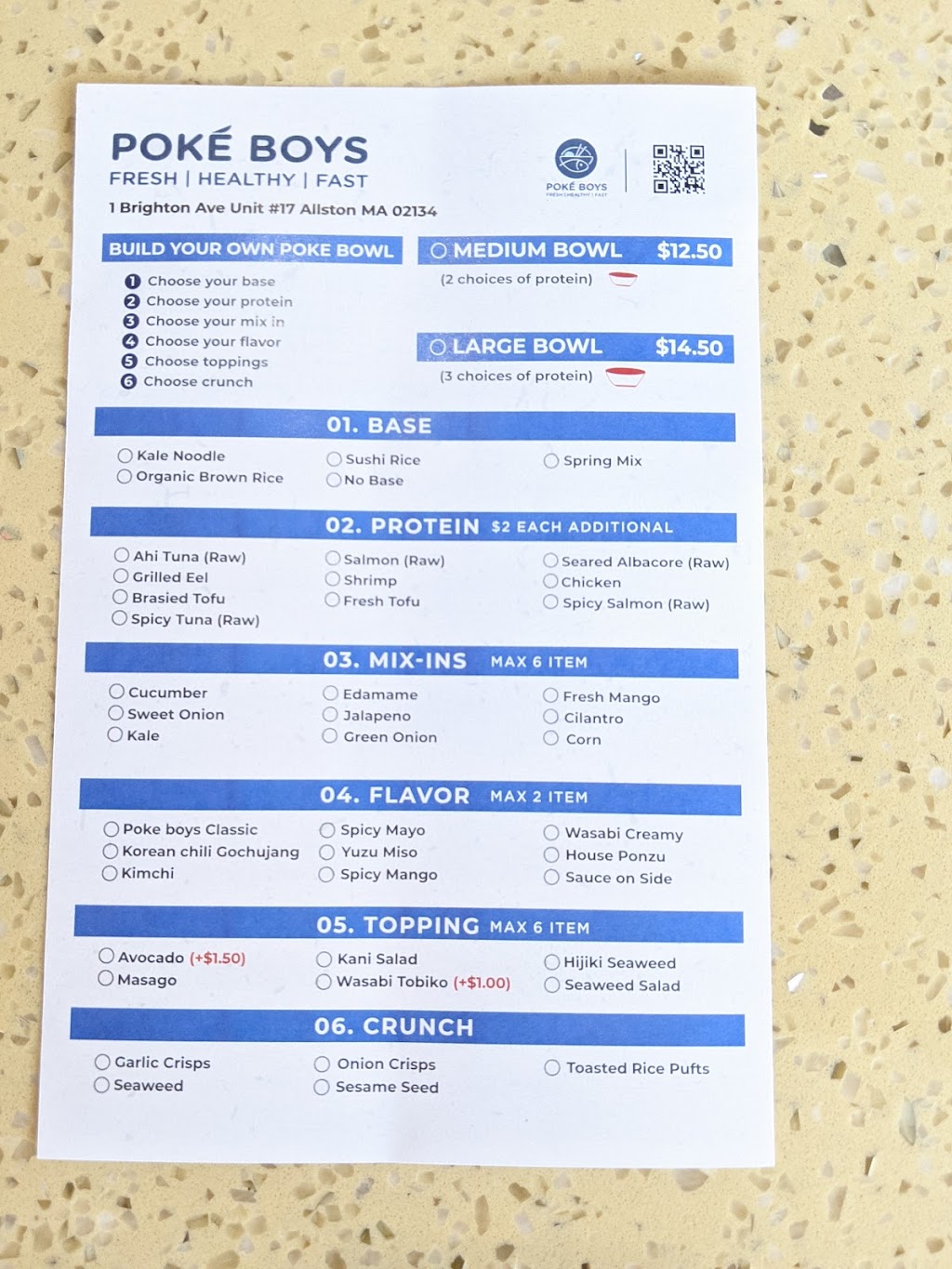 Poke Boys | restaurant | 1 Brighton Ave #17, Boston, MA 02215, USA | 6179871057 OR +1 617-987-1057