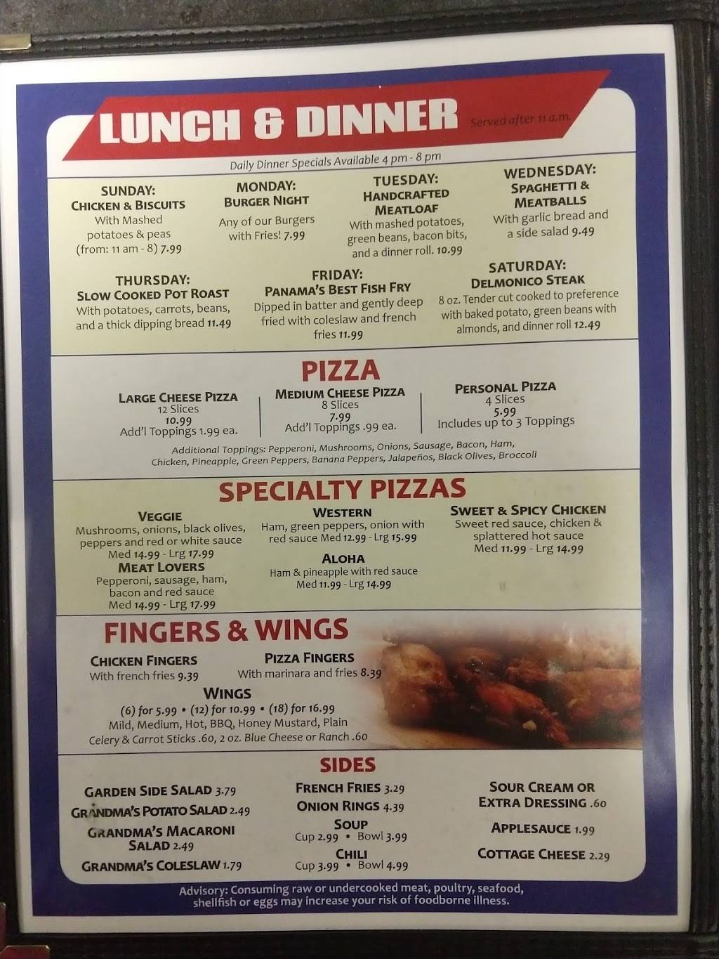 Panama Diner | restaurant | 1 Main St, Panama, NY 14767, USA | 7167822084 OR +1 716-782-2084