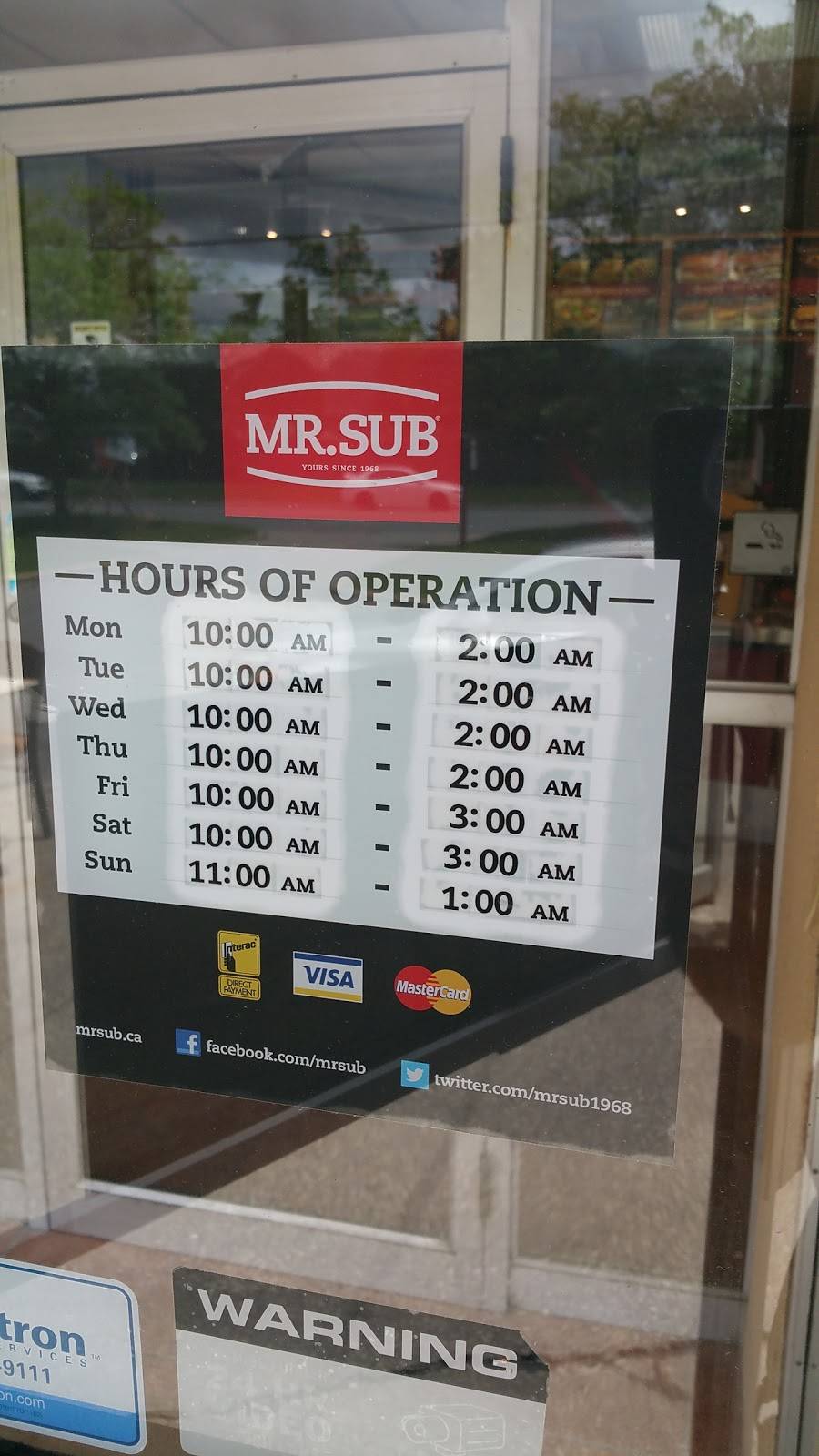 Mr.Sub | restaurant | 3885 Keele St, North York, ON M3J 1N6, Canada | 4166386699 OR +1 416-638-6699