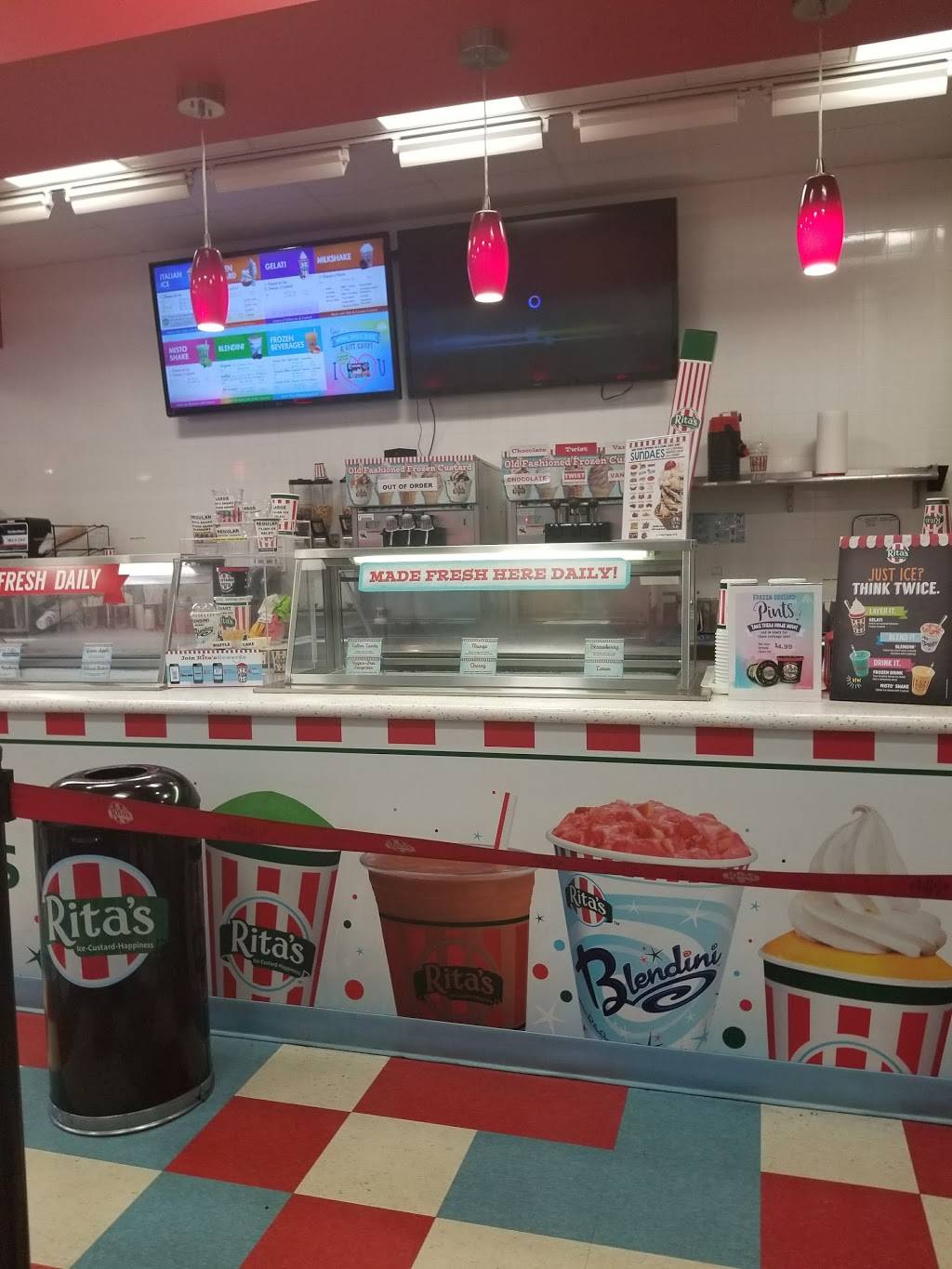 Ritas Italian Ice & Frozen Custard | restaurant | 9902 Gulf Coast Main St Ste 145, Fort Myers, FL 33913, USA | 2394157482 OR +1 239-415-7482