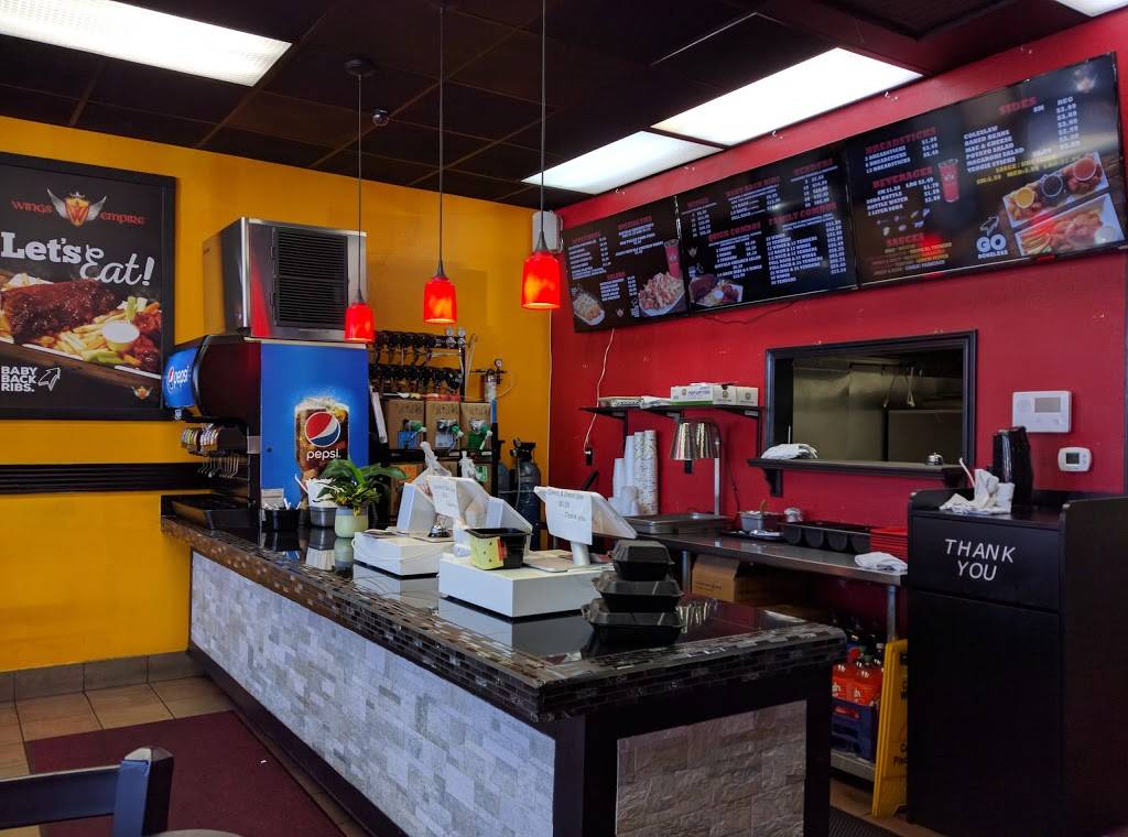 Wings Empire | restaurant | 909 S Euclid St, Anaheim, CA 92802, USA | 7148294603 OR +1 714-829-4603