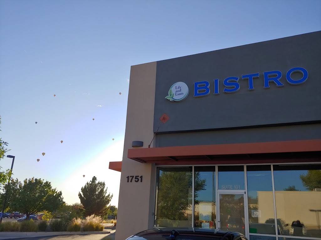 Lily and Liam Bistro | restaurant | 1751 Rio Rancho Blvd SE Suite 101, Rio Rancho, NM 87124, USA | 5053403309 OR +1 505-340-3309