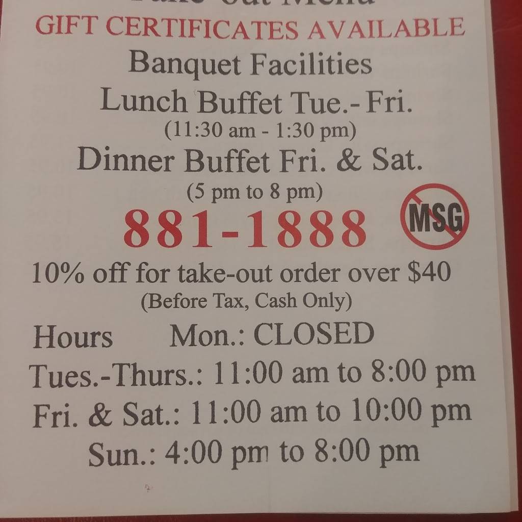 Loung Sing Restaurant | restaurant | 422 Durham St E, Walkerton, ON N0G 2V0, Canada | 5198811888 OR +1 519-881-1888