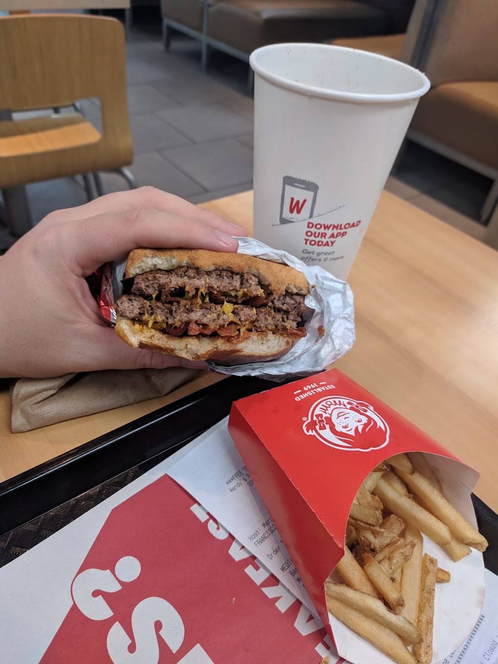 Wendys | restaurant | 3208 Preston Rd, Frisco, TX 75034, USA | 4693536373 OR +1 469-353-6373