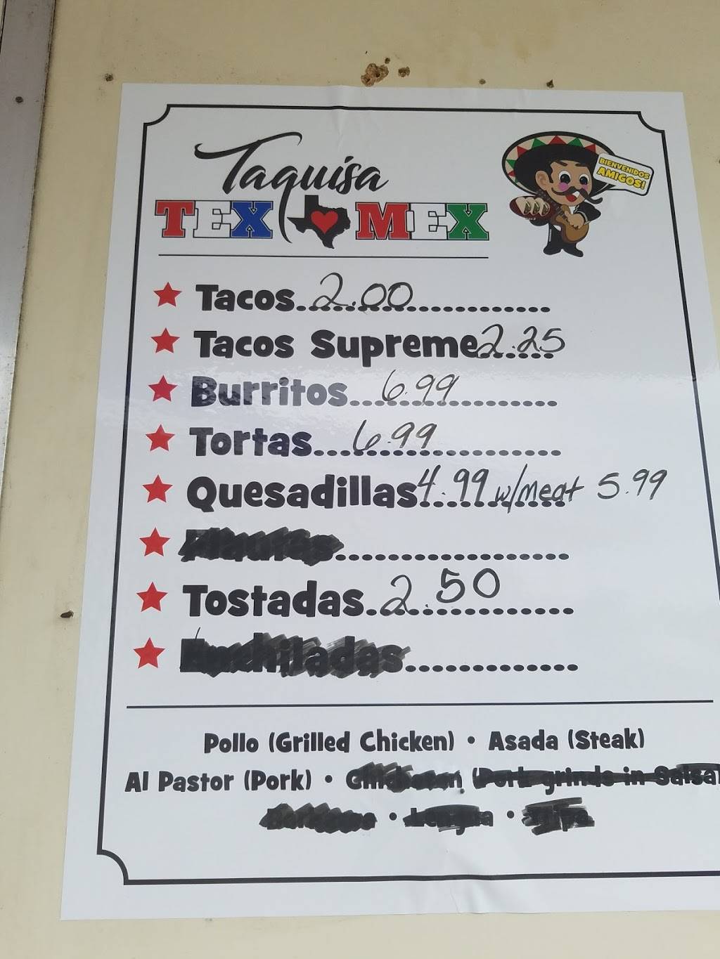 Taquisa Tex-mex | restaurant | Lutz, FL 33548, USA | 8135071083 OR +1 813-507-1083